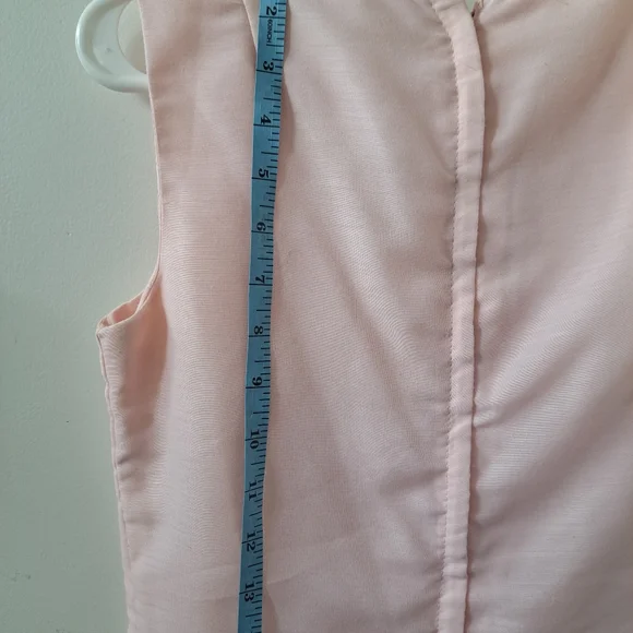 Pink Sleeveless Ruffle Mini Dress - Picture 3 of 4